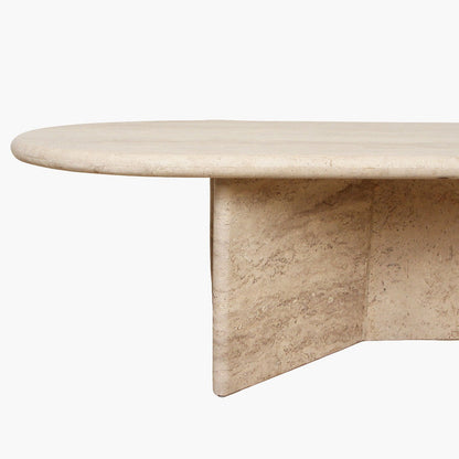 Travertin Salontafel Raw Materials - Salontafel - Raw Materials - livinglovely.nl