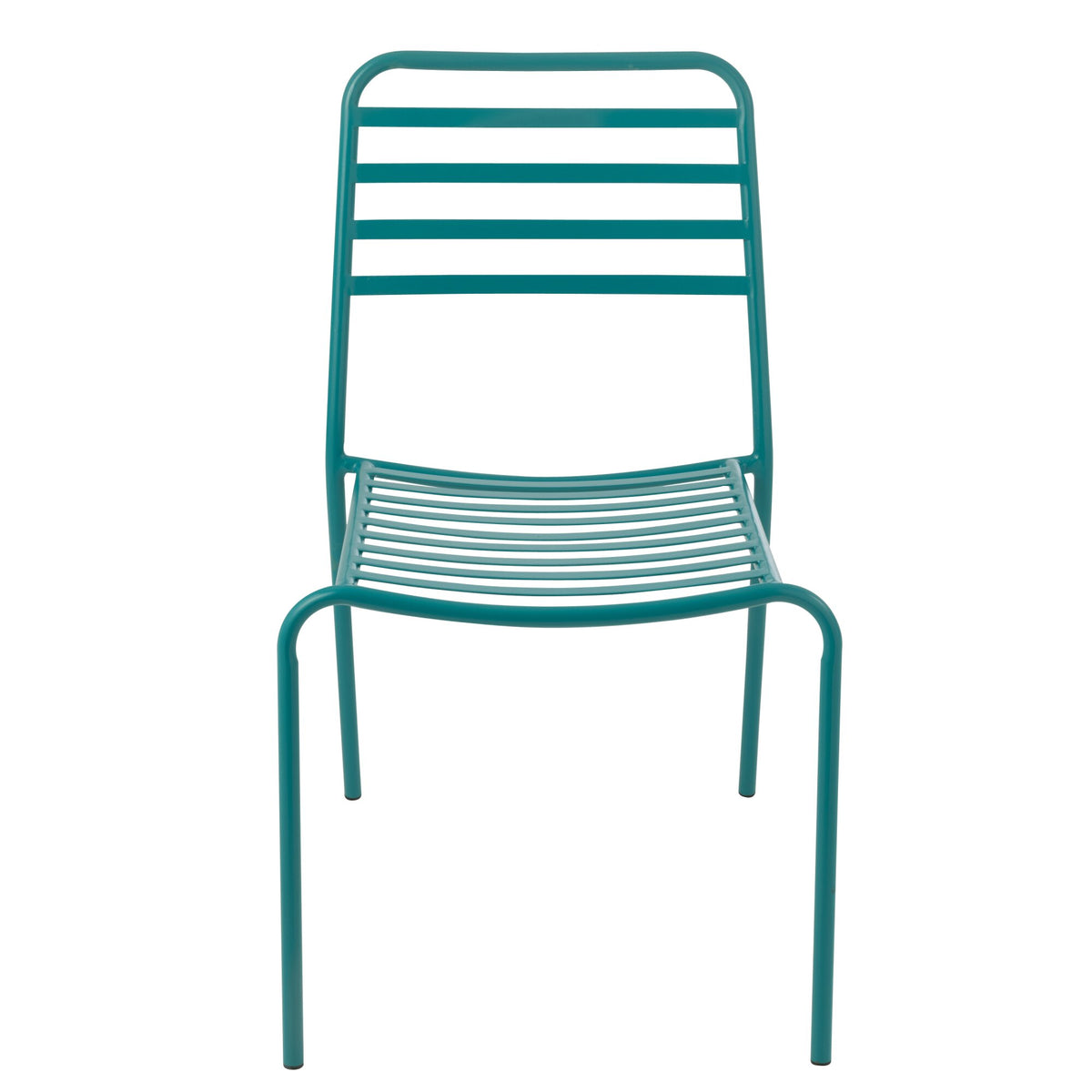 Chaise de jardin Dedi Turquoise Métal J-Line