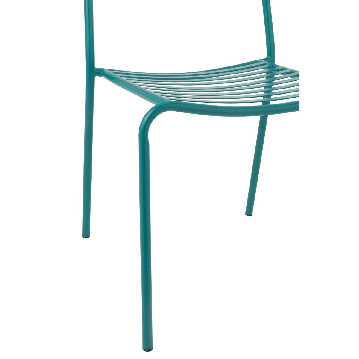 Chaise de jardin Dedi Turquoise Métal J-Line