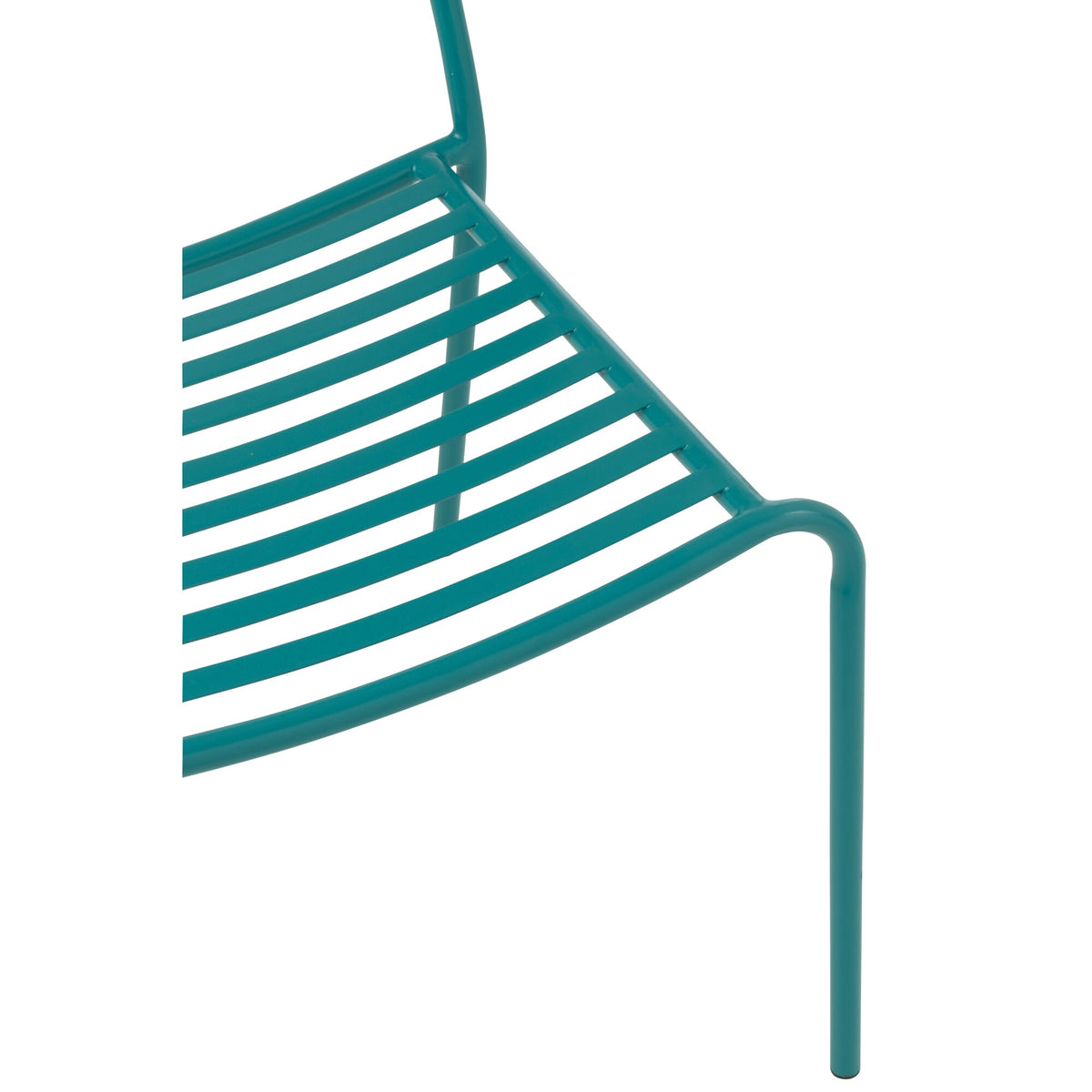 Chaise de jardin Dedi Turquoise Métal J-Line