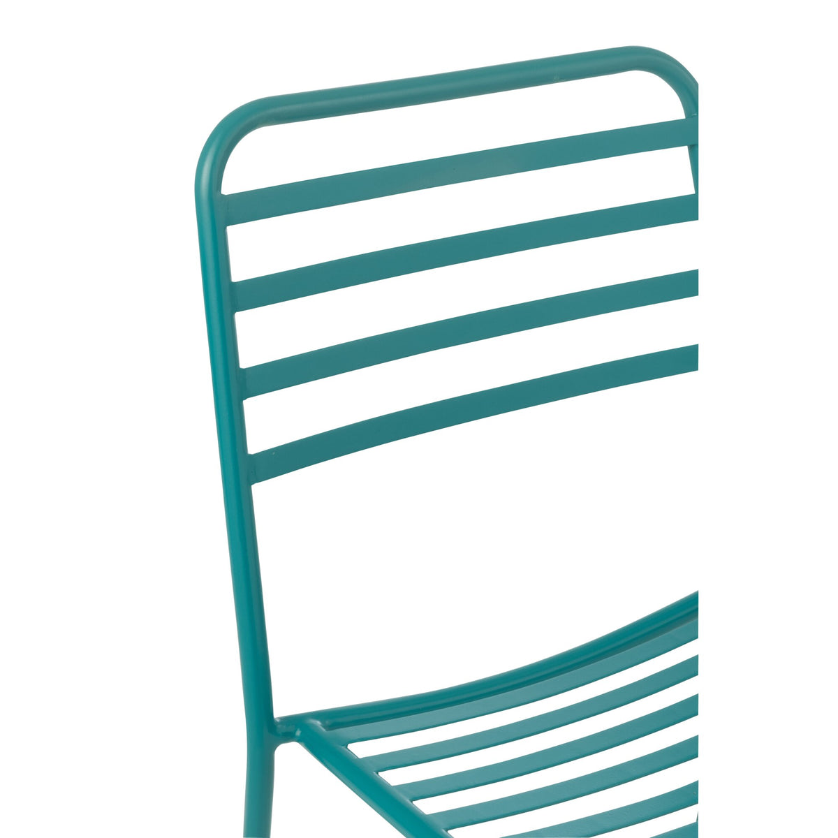 Chaise de jardin Dedi Turquoise Métal J-Line