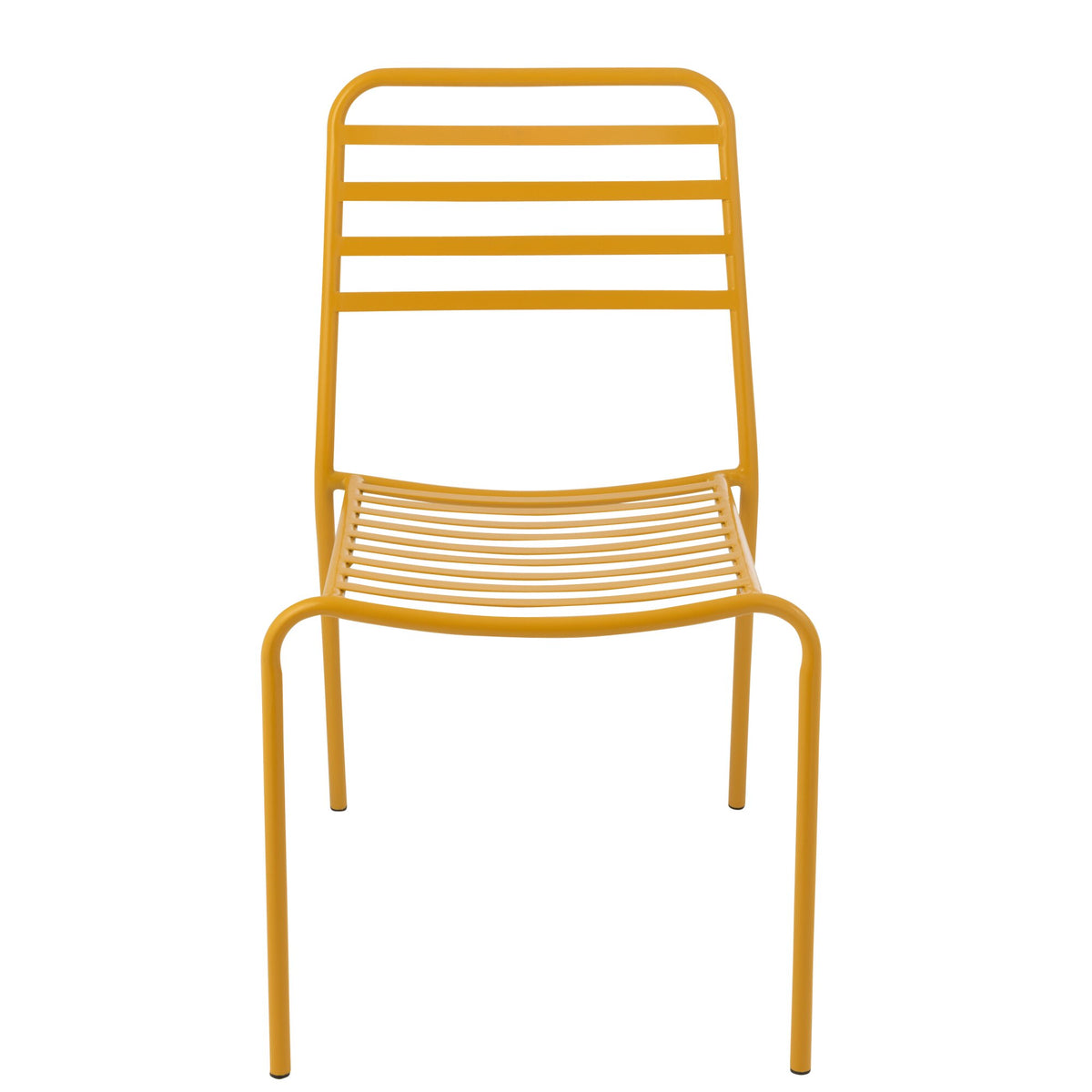 Chaise de jardin Métal Jaune J-Line