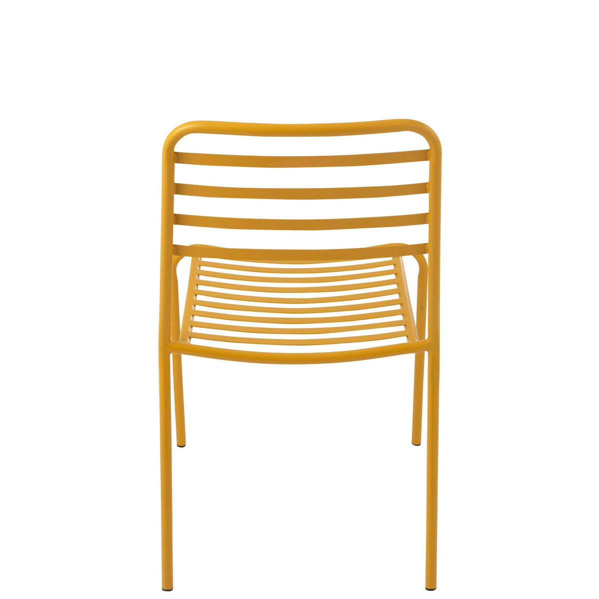Chaise de jardin Métal Jaune J-Line