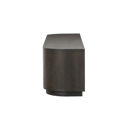 TV-meubel Novero espresso 180cm zijaanzicht