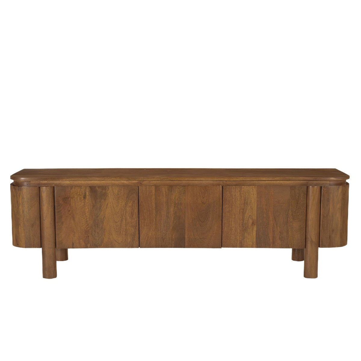 TV-meubel Salano mangohout pecan 170cm van Livingfurn