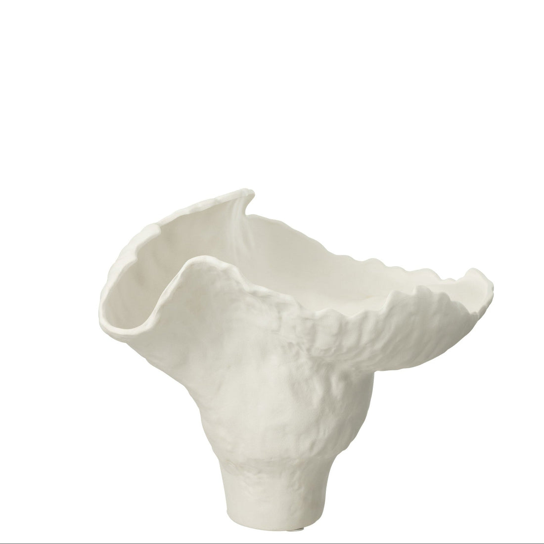 Vase Corolla Large Céramique Blanc J-Line