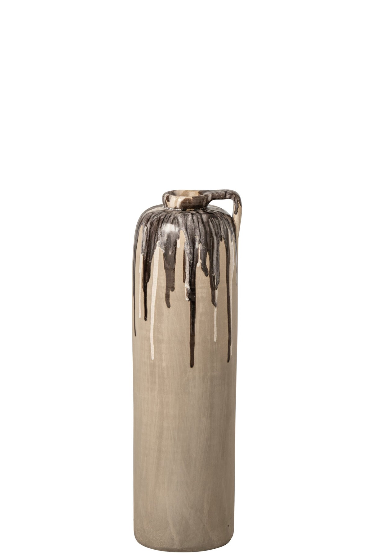 Vase Céramique Beige/Marron Petit J-Line