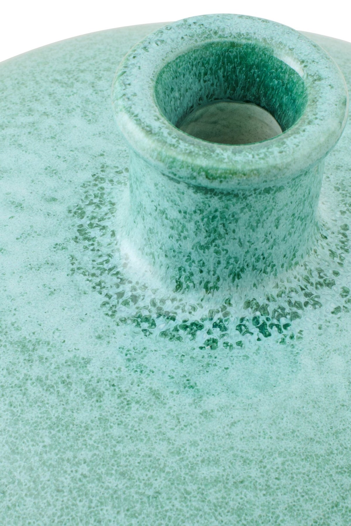 Vase Céramique Vert Menthe/Blanc J-Line