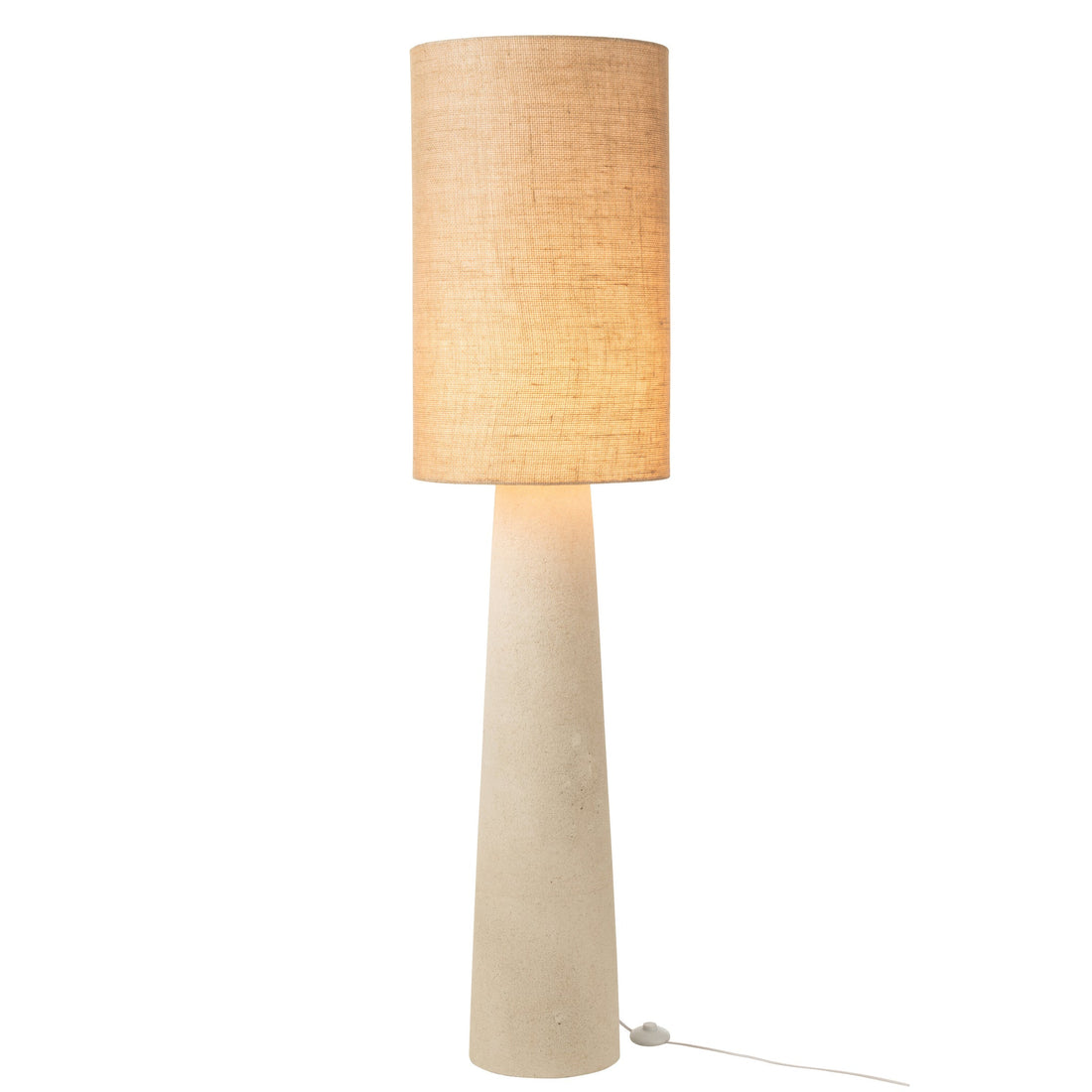 Lampadaire Ava Fibre de verre/Jute Naturel Large H168,5cm J-Line