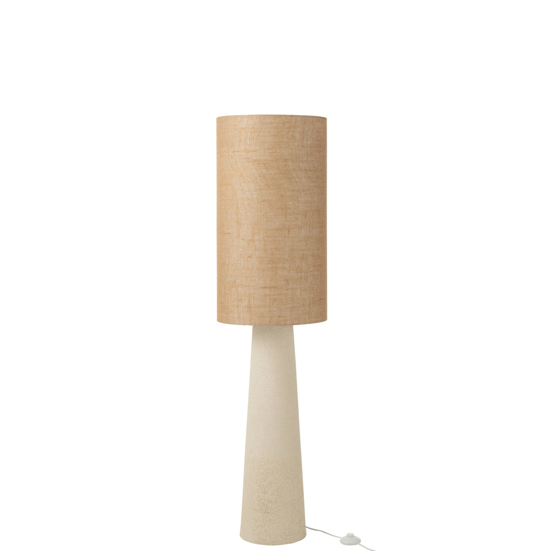 Lampadaire Ava Fibre de verre/Jute Naturel Petit H140cm J-Line