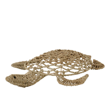 Objet mural Tortue Herbe marine Naturel Large J-line