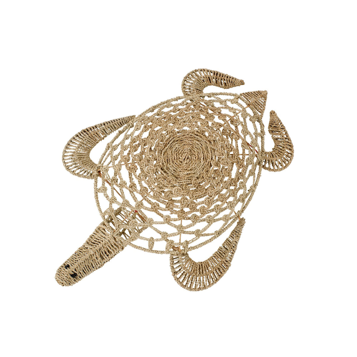 Objet mural Tortue Herbe marine Naturel Large J-line