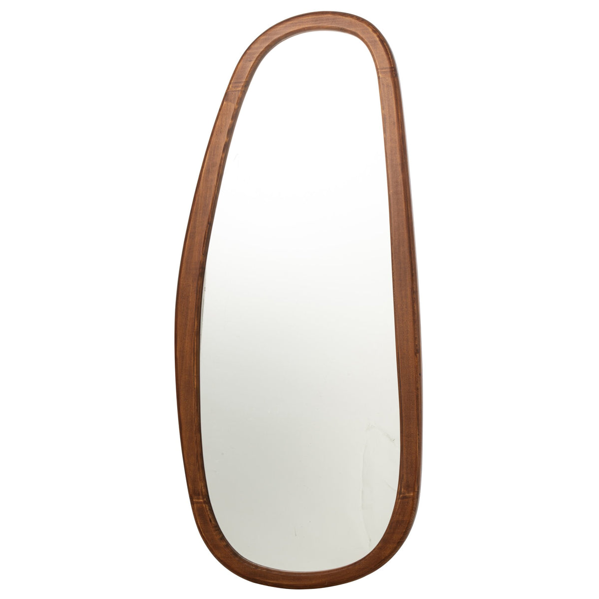 Miroir mural Noyer Marron foncé 80x180cm J-Line