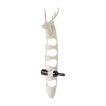 Casier à vin Cerf Aluminium Blanc Cassé J-Line