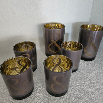 Windlicht &amp; Taupe 12cm - Windlicht - Mars &amp; More - livinglovely.nl
