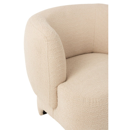 Fauteuil 1 place en maille Tex/Ht blanc J-Line