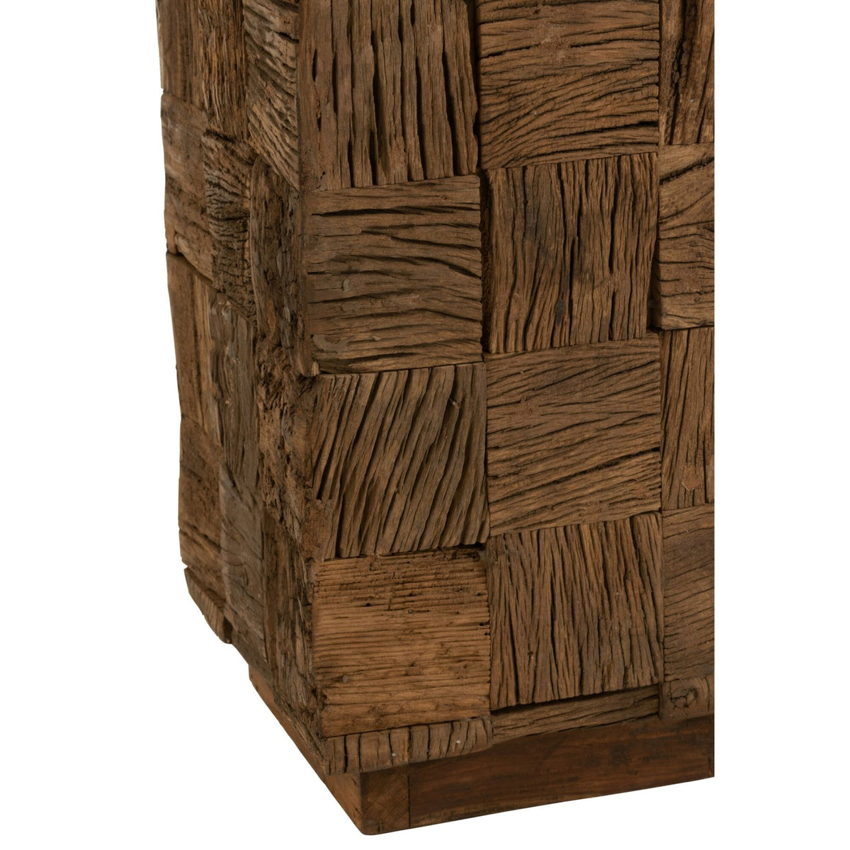 Colonne Bois Recyclé Naturel Moyen J-Line